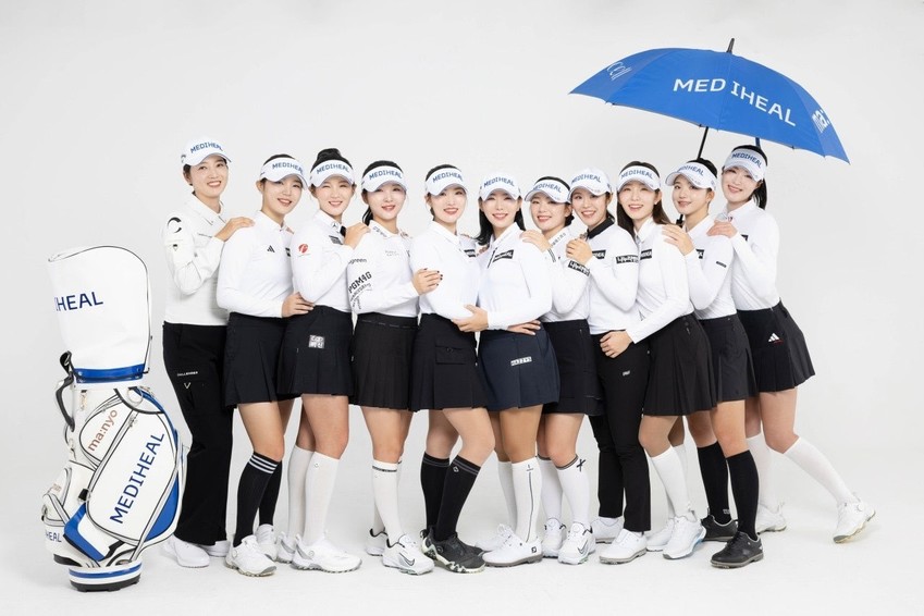 메디힐, KLPGA 박현경·이예원·배소현·한진선 후원한다