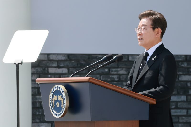 李대통령, 尹정부서 삭감된 광복회 예산 원상복구 당부