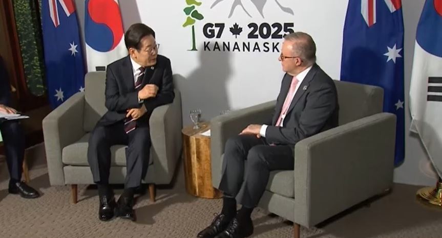 李대통령, G7 이틀차…일본·브라질·영국 등 릴레이 정상회담