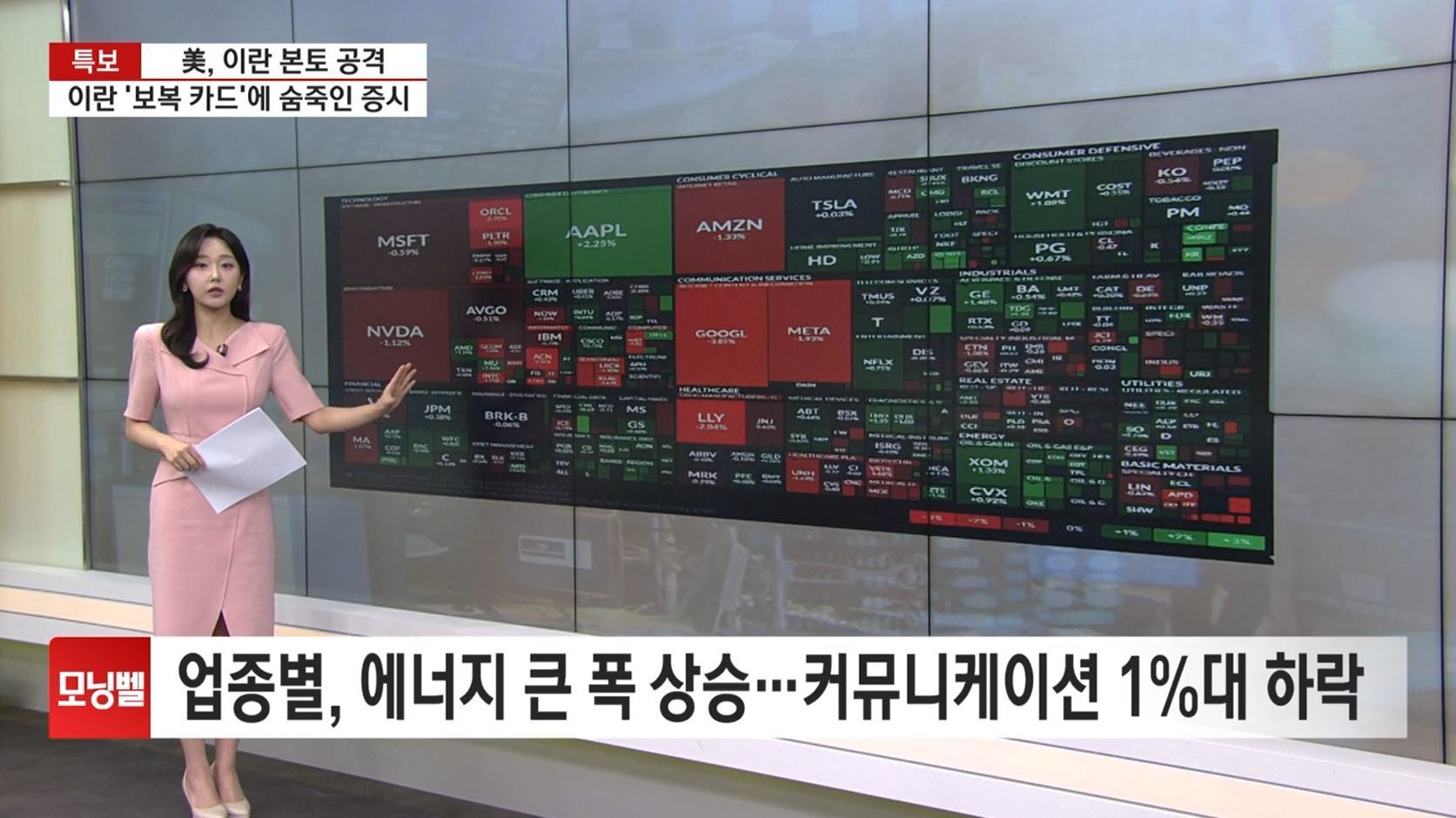 [미 증시 브리핑] 미, 이란 핵시설 정밀 타격…글로벌 금융시장 충격파