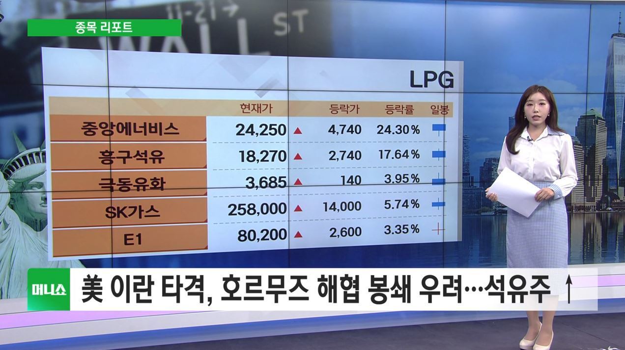 [종목리포트] 美 이란 타격, 호르무즈 해협 봉쇄 우려···석유주 ↑