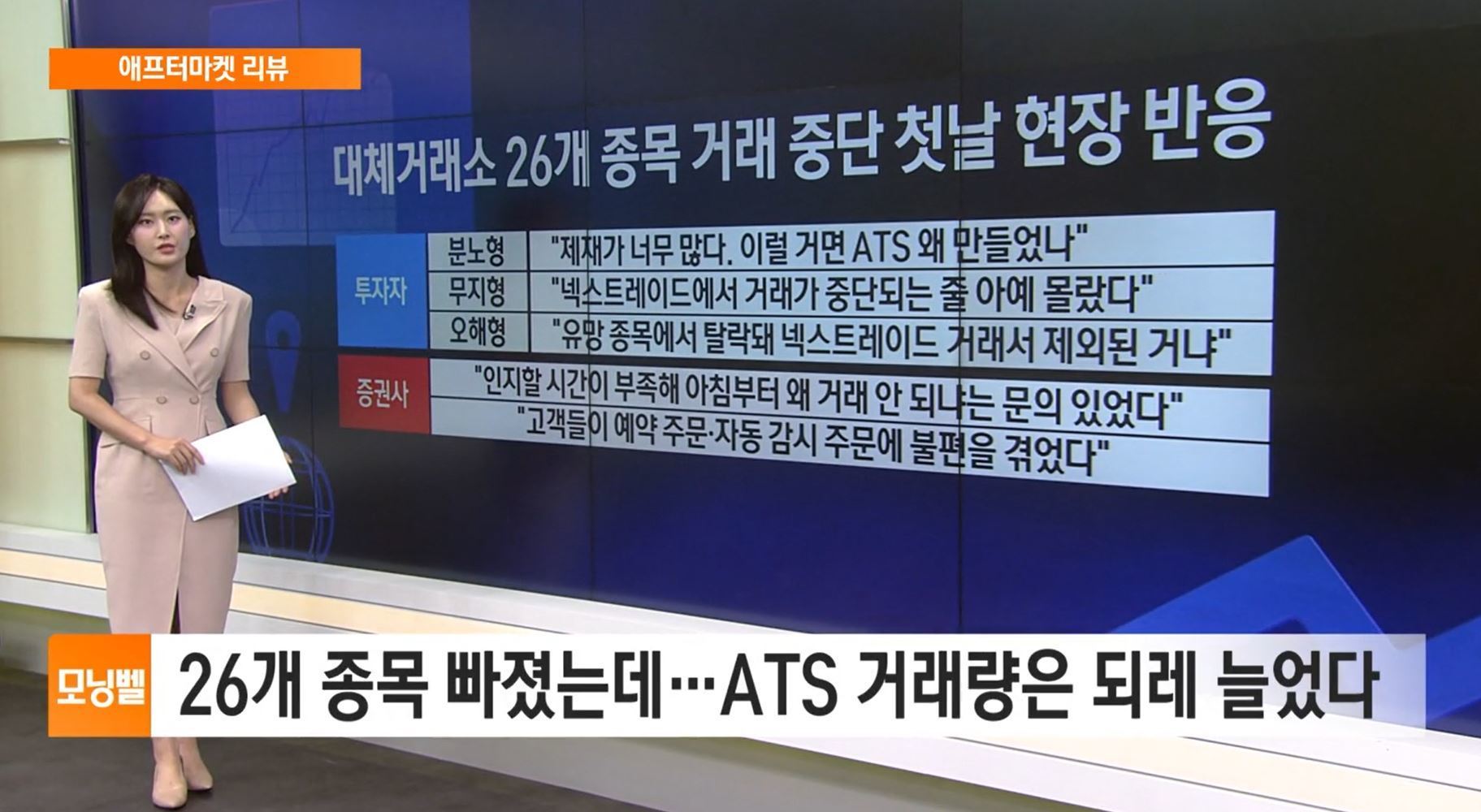 [애프터마켓 리뷰] 26개 종목 빠졌는데…ATS 거래량은 되레 늘었다