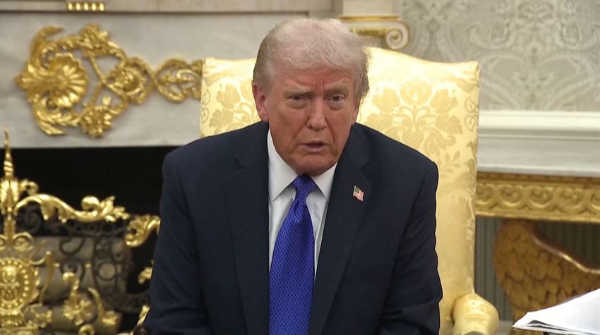  트럼프 관세정책</font> 美 지지율 33%…국정지지율보다 8%p 낮아 