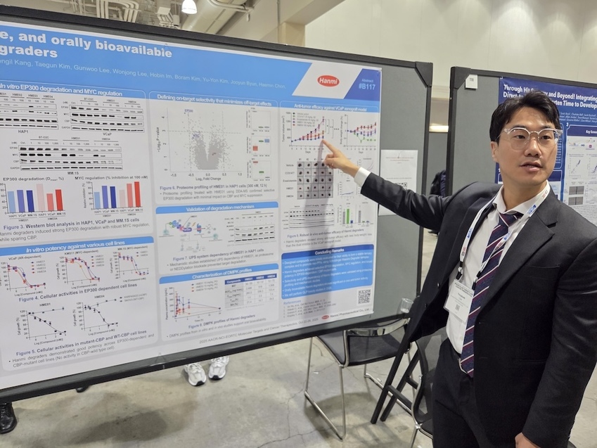 한미약품, 미국서 첫 표적단백질분해 물질 공개