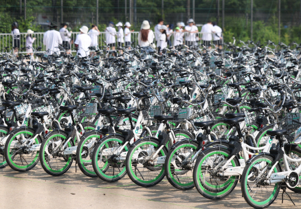 출퇴근 때 필수 따릉이…'이젠 3시간 타세요'