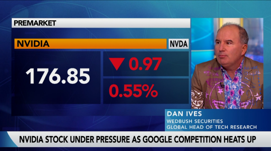 [부자들의 투자노트] 아이브스 "엔비디아, 구글 등 경쟁사보다 앞서 있... - 뉴스 썸네일 이미지