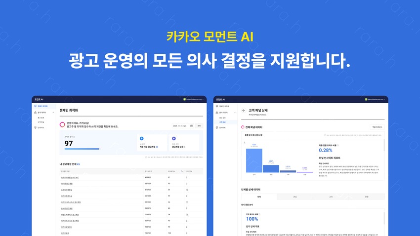AI가 광고</font>까지 설계…카카오모먼트AI 출시