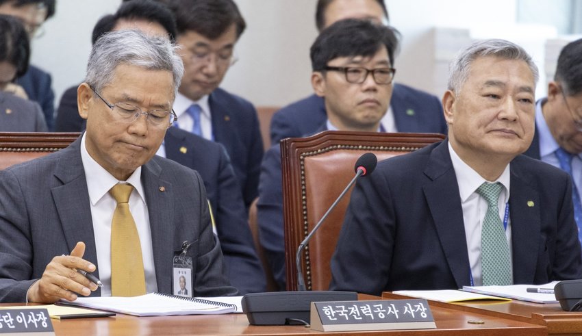 한전 사장  호남 반도체 전력 비용, 삼전닉스</font>가 80% 부담 