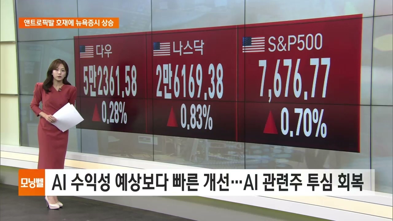 [마켓 브리핑] 앤트로픽 IPO 신청서 제출…사상 최대 평가이익 예상